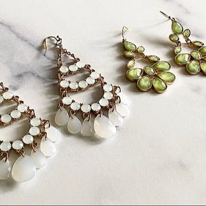 Set of Chandelier Earrings